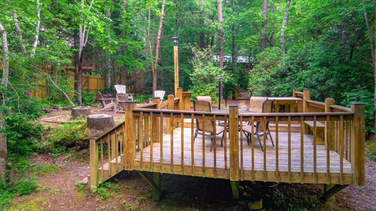 Waterfront Mountain Cabin With Hot Tub Villa บลูริดจ์ ภายนอก รูปภาพ