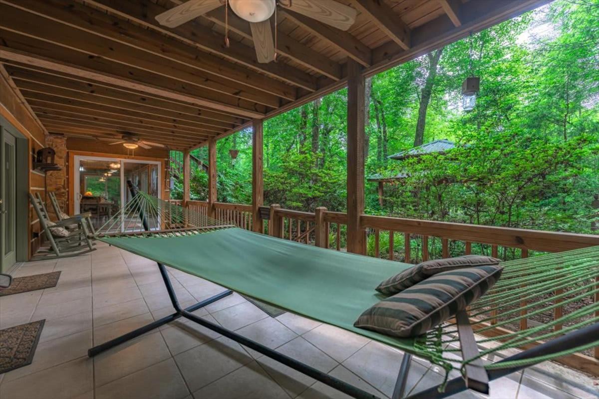Waterfront Mountain Cabin With Hot Tub Villa บลูริดจ์ ภายนอก รูปภาพ