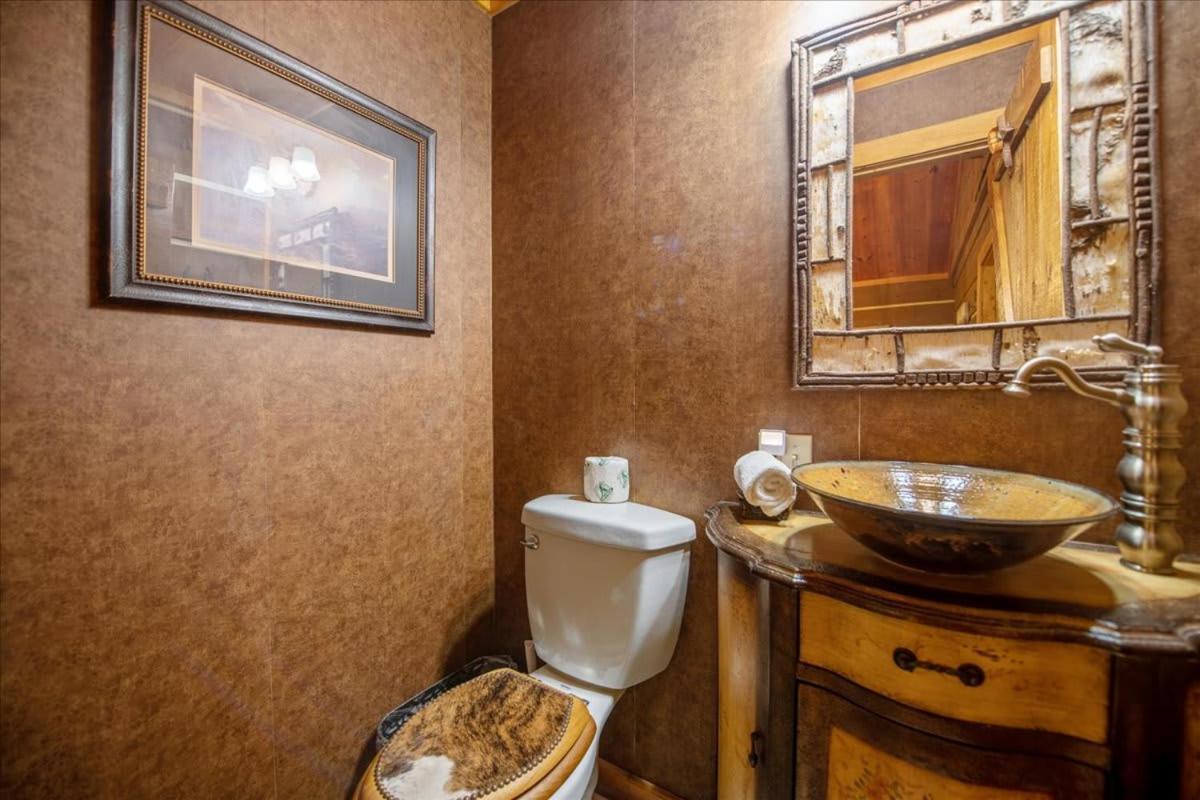 Waterfront Mountain Cabin With Hot Tub Villa บลูริดจ์ ภายนอก รูปภาพ
