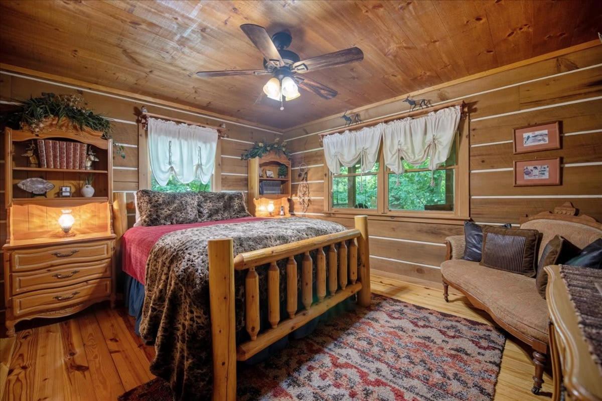 Waterfront Mountain Cabin With Hot Tub Villa บลูริดจ์ ภายนอก รูปภาพ