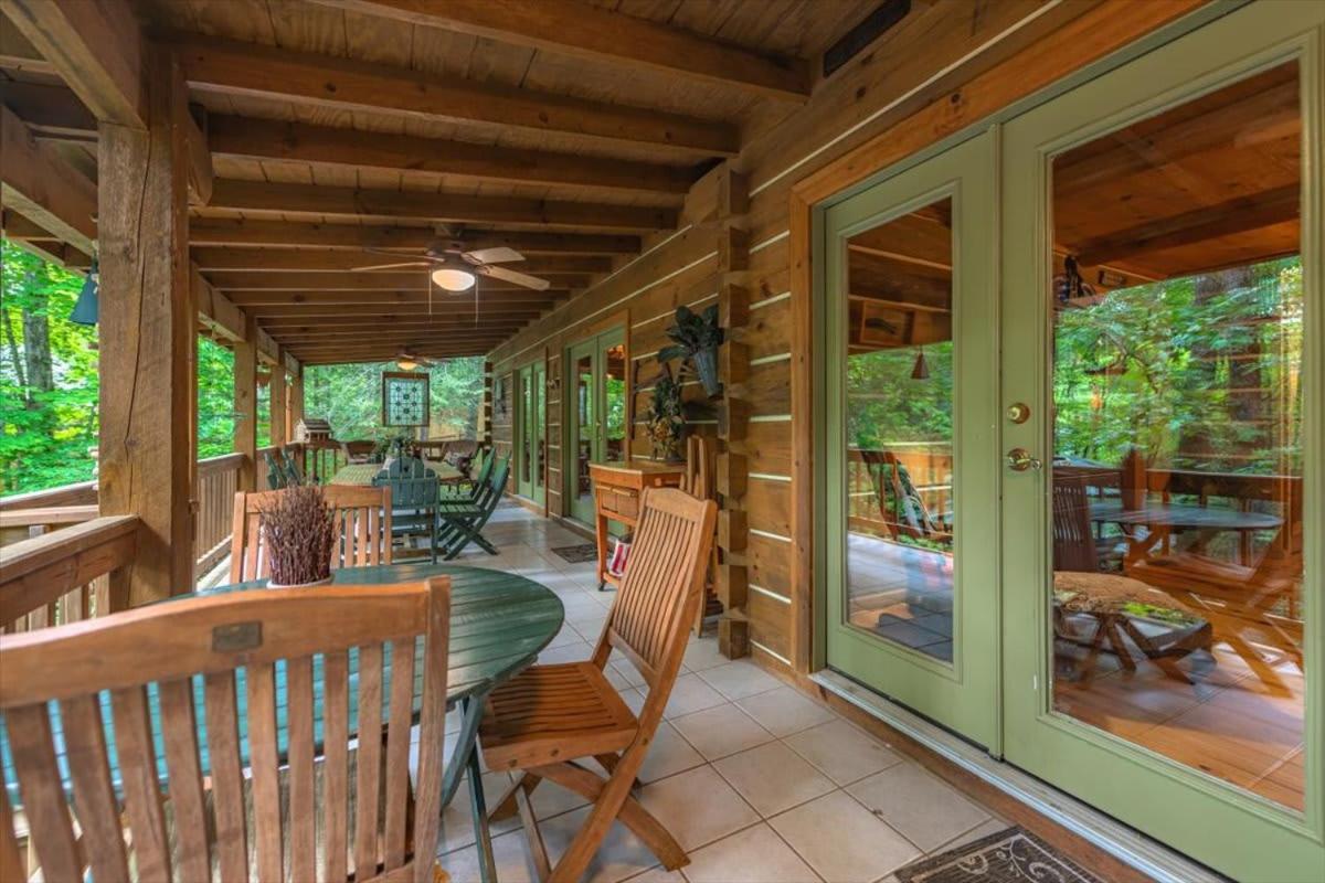 Waterfront Mountain Cabin With Hot Tub Villa บลูริดจ์ ภายนอก รูปภาพ