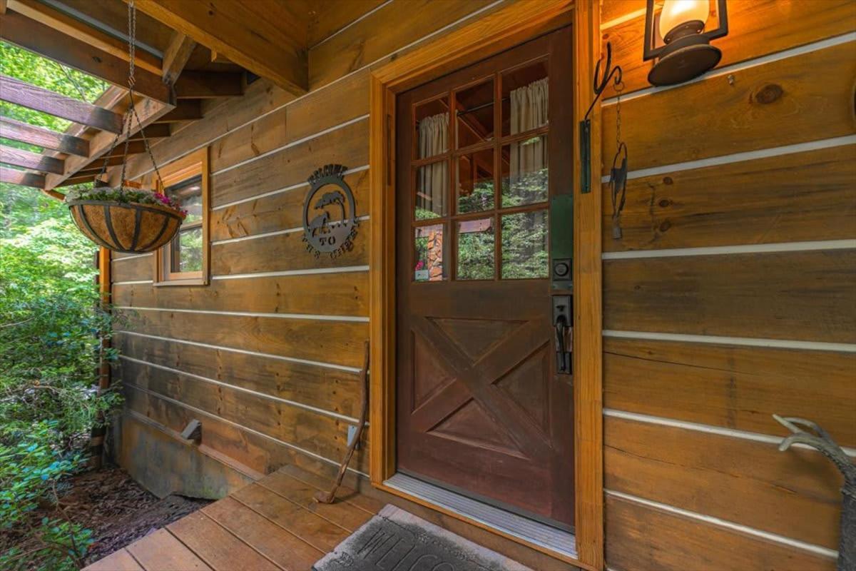 Waterfront Mountain Cabin With Hot Tub Villa บลูริดจ์ ภายนอก รูปภาพ