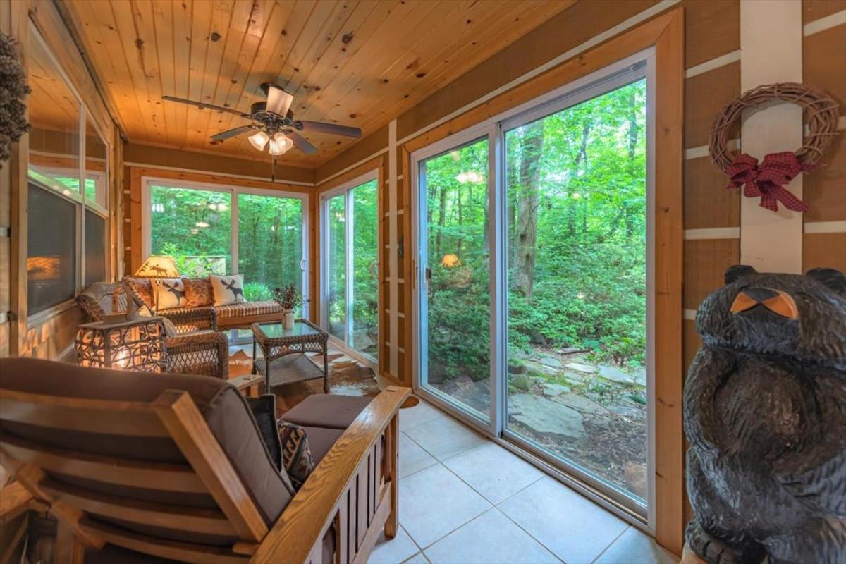 Waterfront Mountain Cabin With Hot Tub Villa บลูริดจ์ ภายนอก รูปภาพ